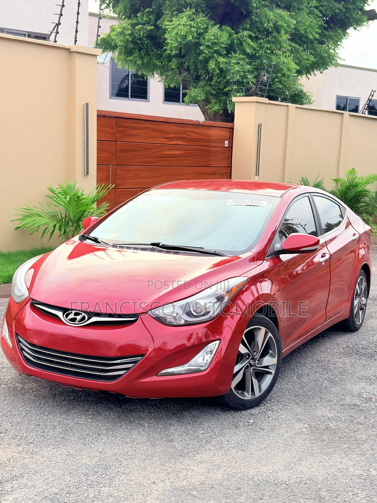 Hyundai Elantra Limited Sedan FWD (1.8L 4cyl 6A) 2016 Red