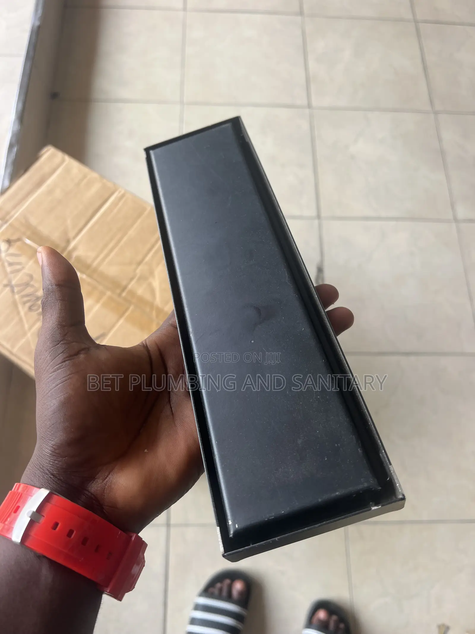 30cm Black Tile Floor Drain Available in Stock