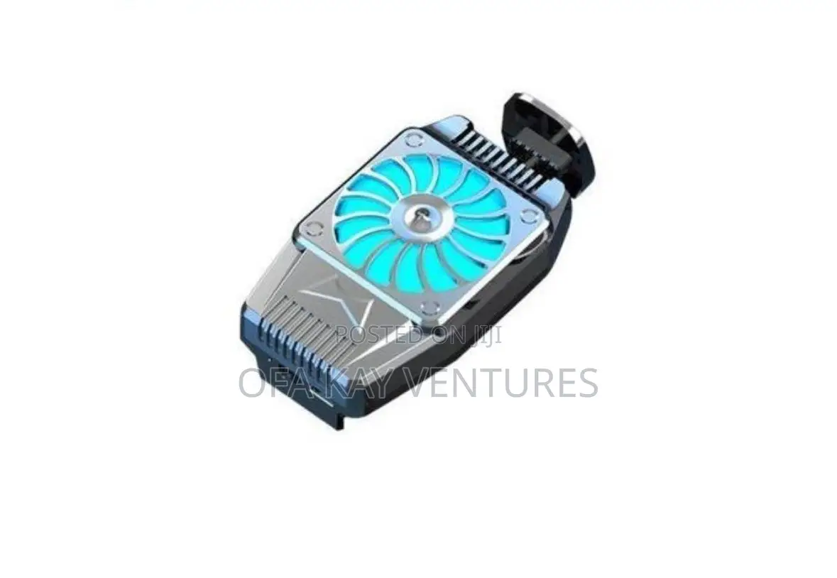 LED Portable Mobile Phone Cooling Fan Cooler