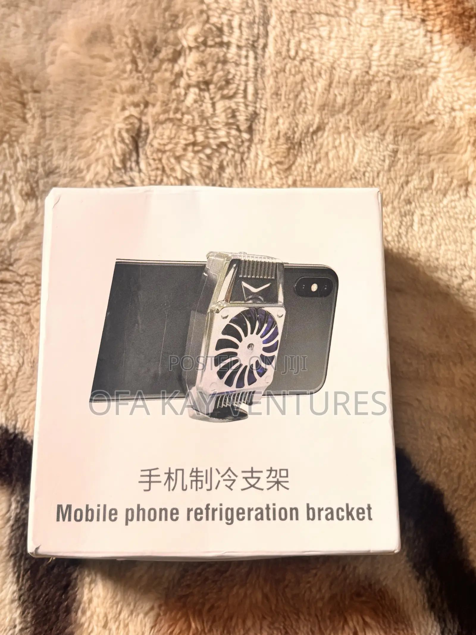 LED Portable Mobile Phone Cooling Fan Cooler