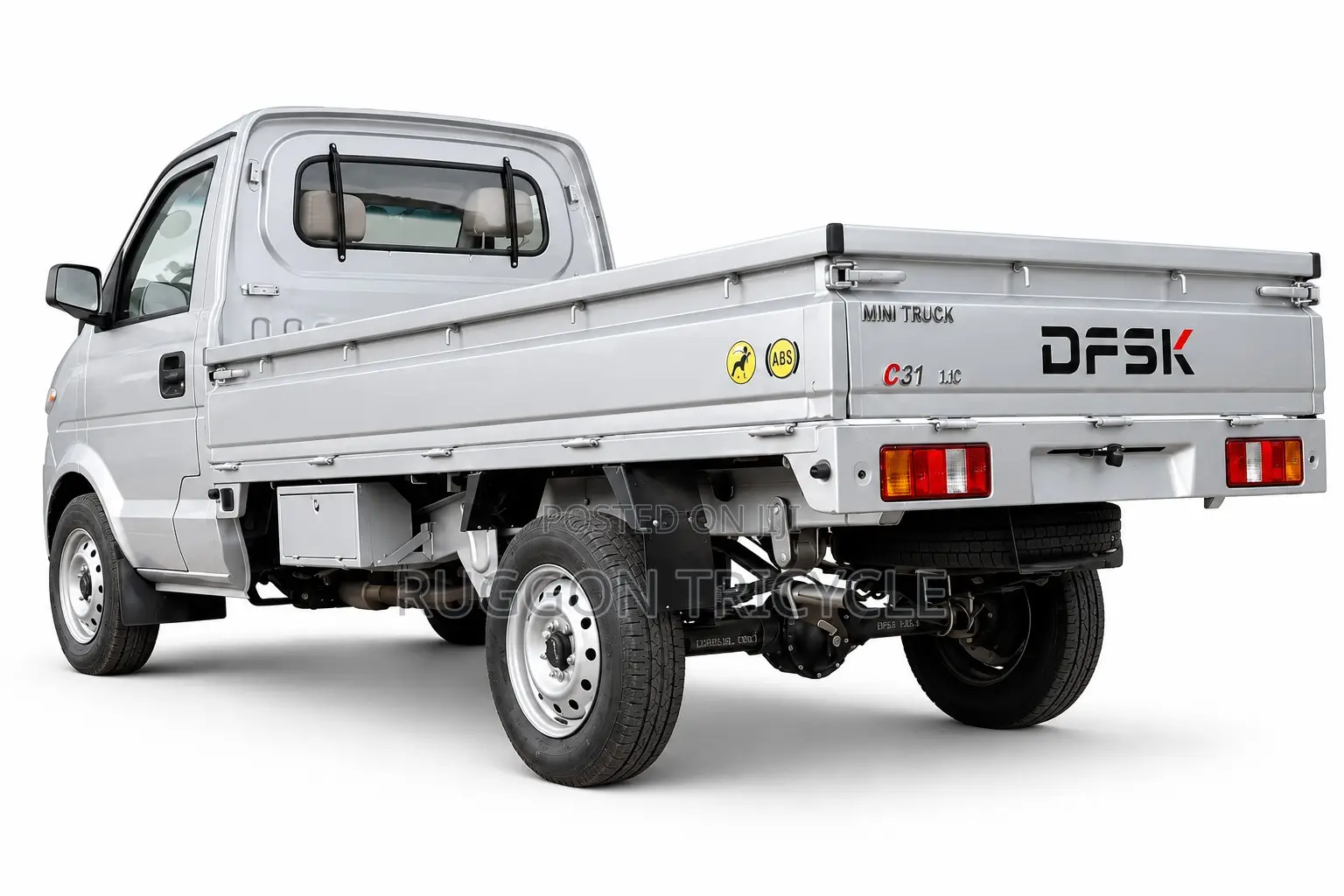 Brand New Dongfeng Mini Pickup Truck 2024 Grey