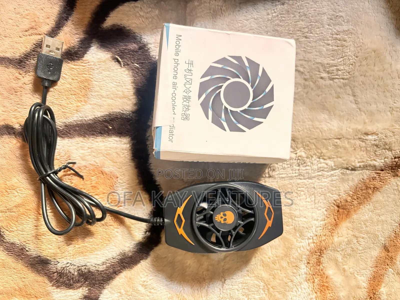 USB Plug Mobile Phone Cooling Fan Cooler