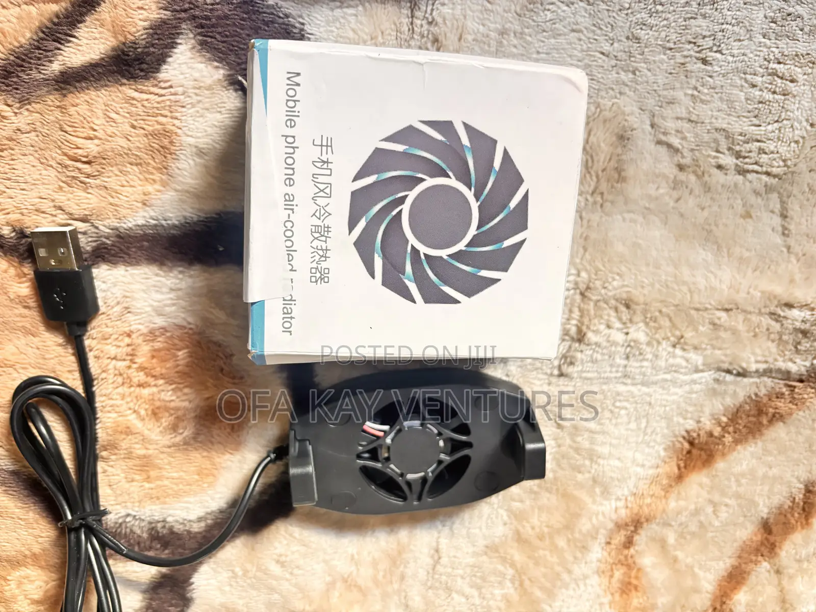 USB Plug Mobile Phone Cooling Fan Cooler