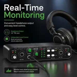 EM-02 Professional Soundcard 32-Bit/384KHz