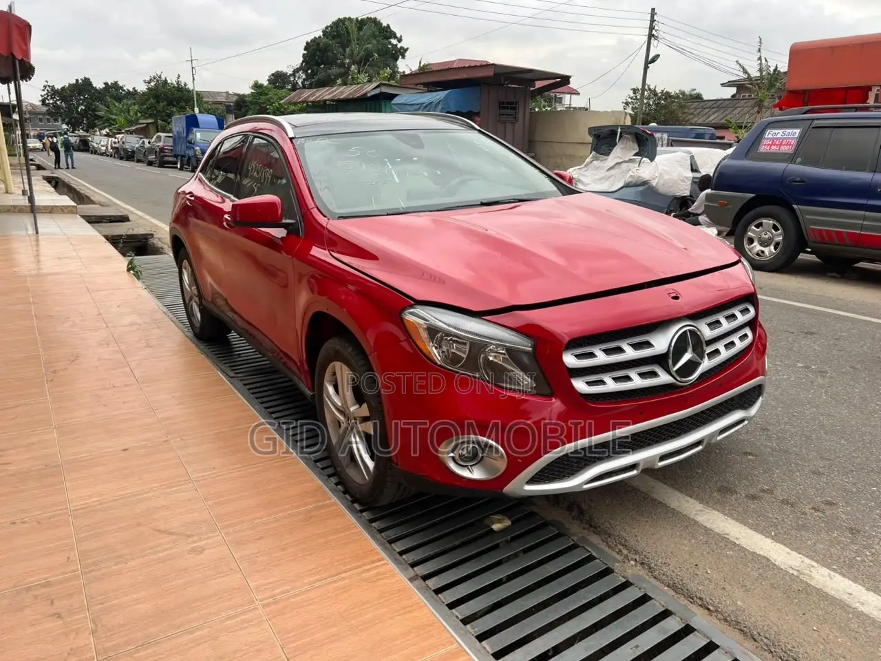 Mercedes-Benz CLA-Class 2018 Red