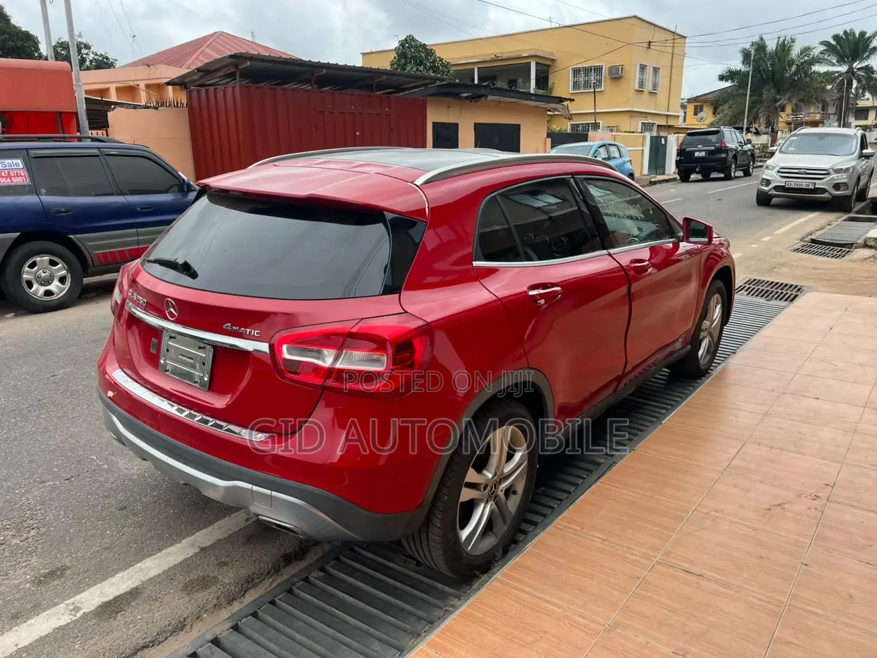 Mercedes-Benz CLA-Class 2018 Red