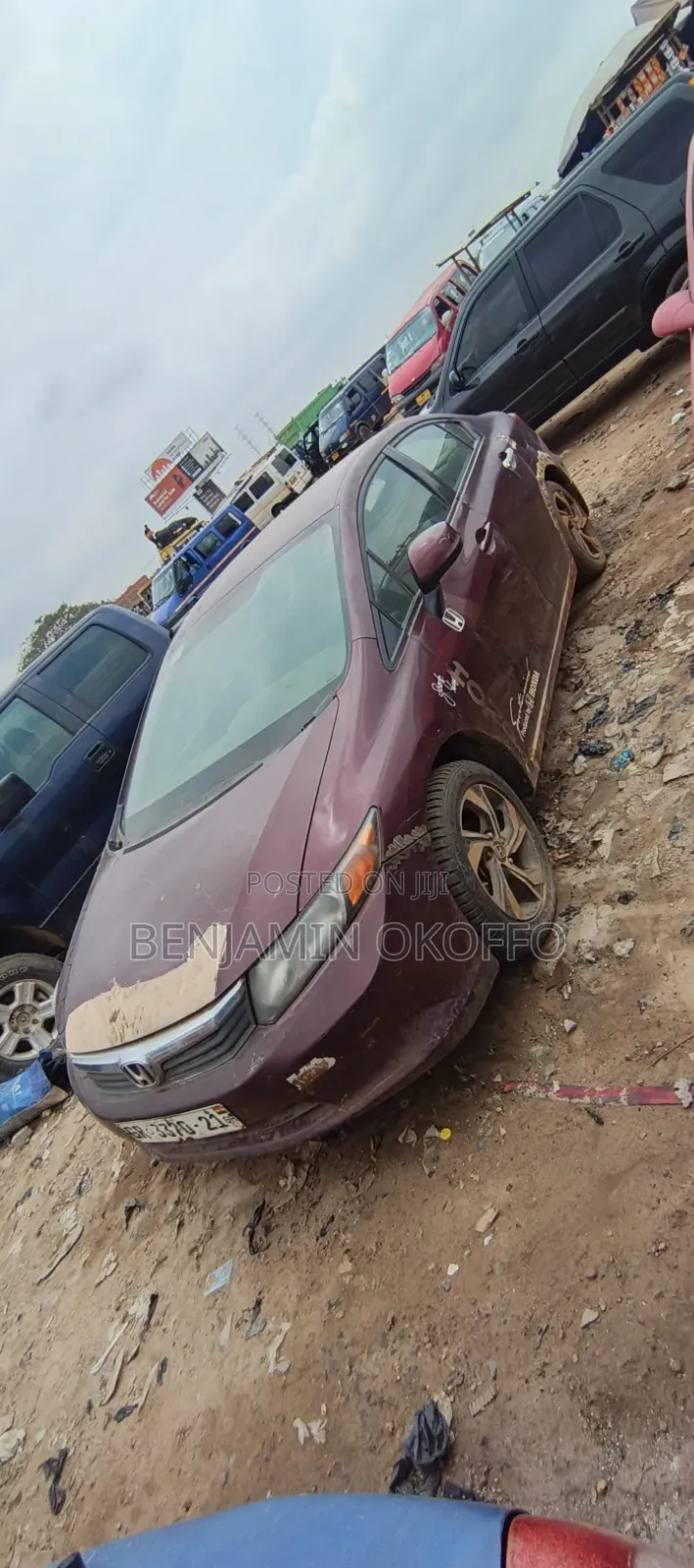Honda Civic 1.8 5 Door 2012 Burgundy