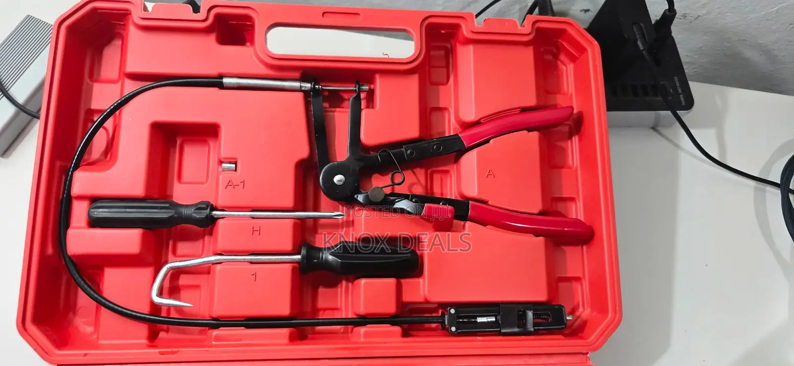 9-Piece Hose Clamp Pliers Tool Kit – Professional Car Repair Set