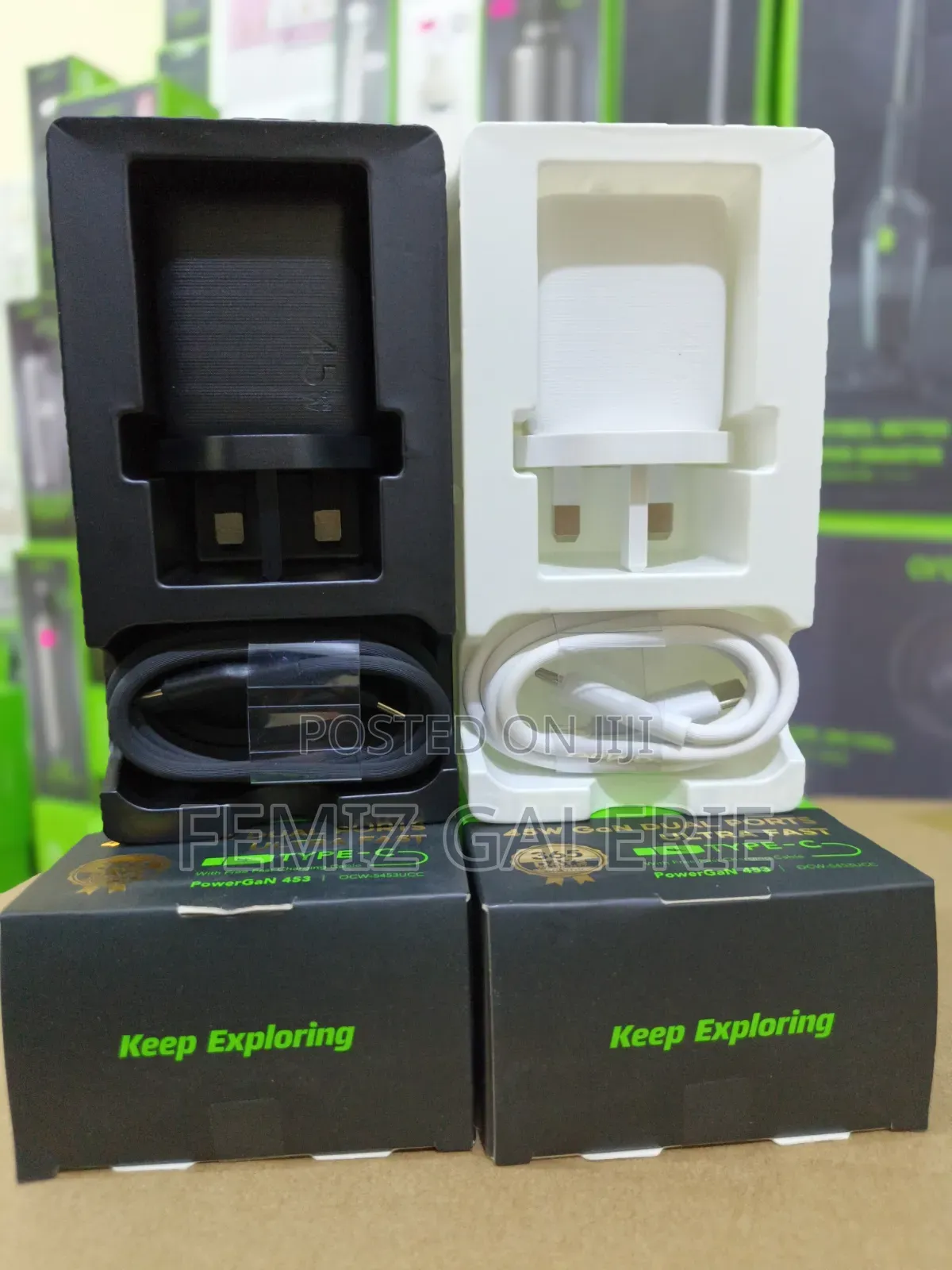 Oraimo PowerGaN 453 Compact Powerful 45W GaN Dual-Port Charger