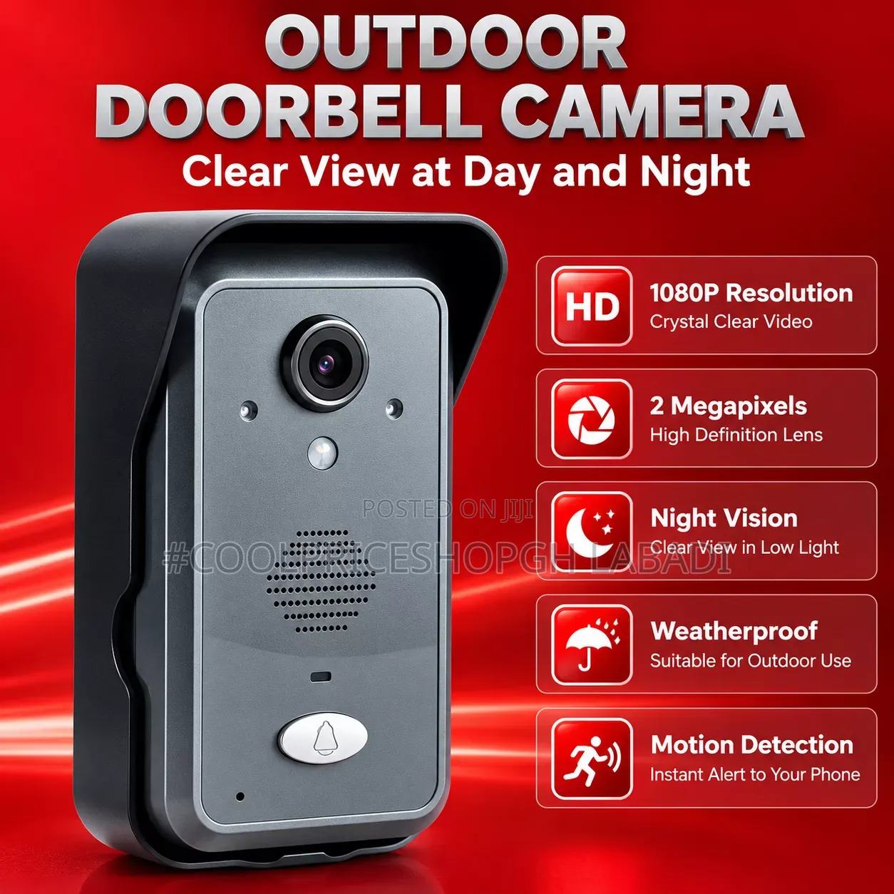Wireless Video Doorbell Tuya Smart Home