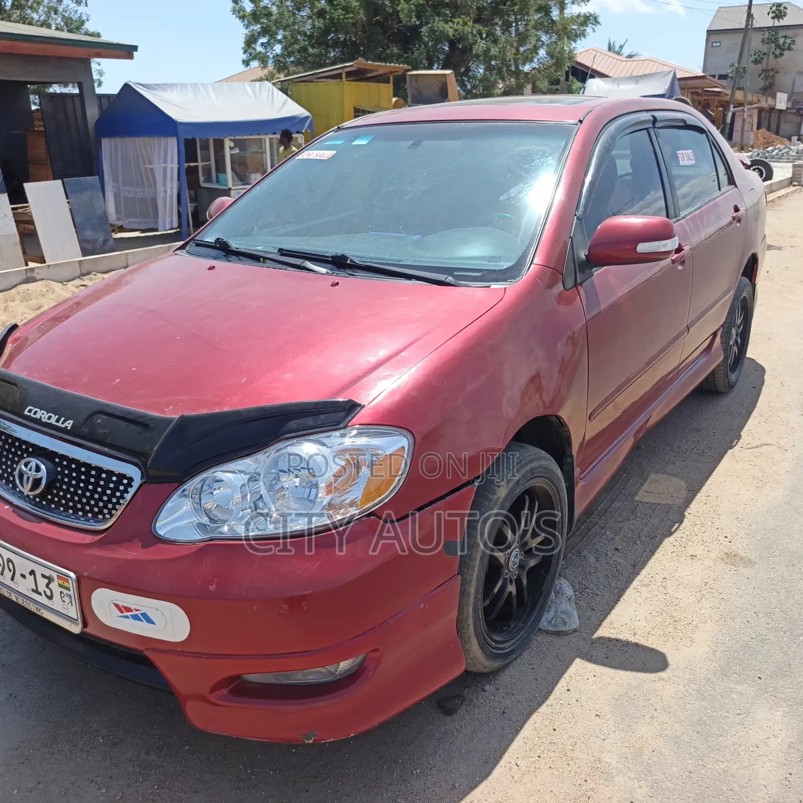 Toyota Corolla 2007 Red