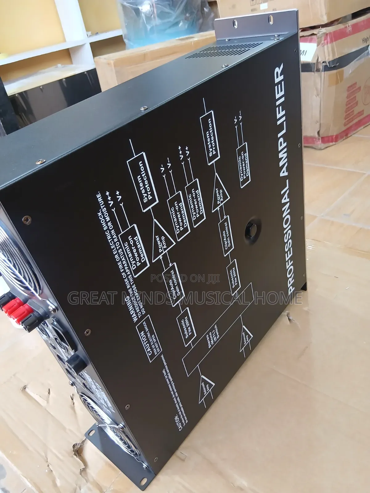 EV P6300 Watts Mid Amplifier