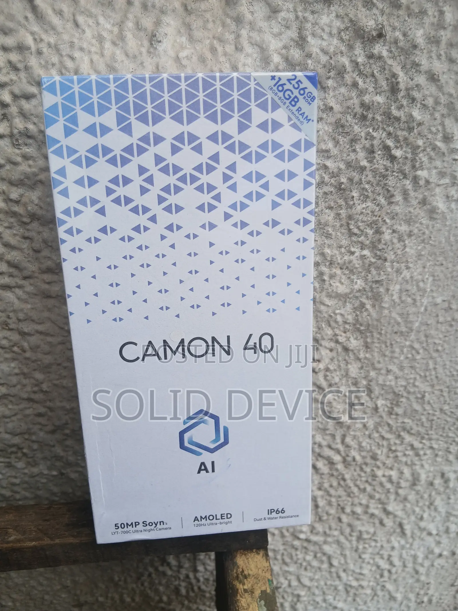 New Tecno Camon 40 256 GB Black