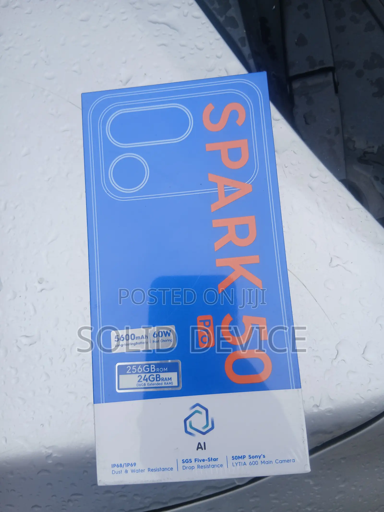 New Tecno Spark 50 Pro 256 GB Black
