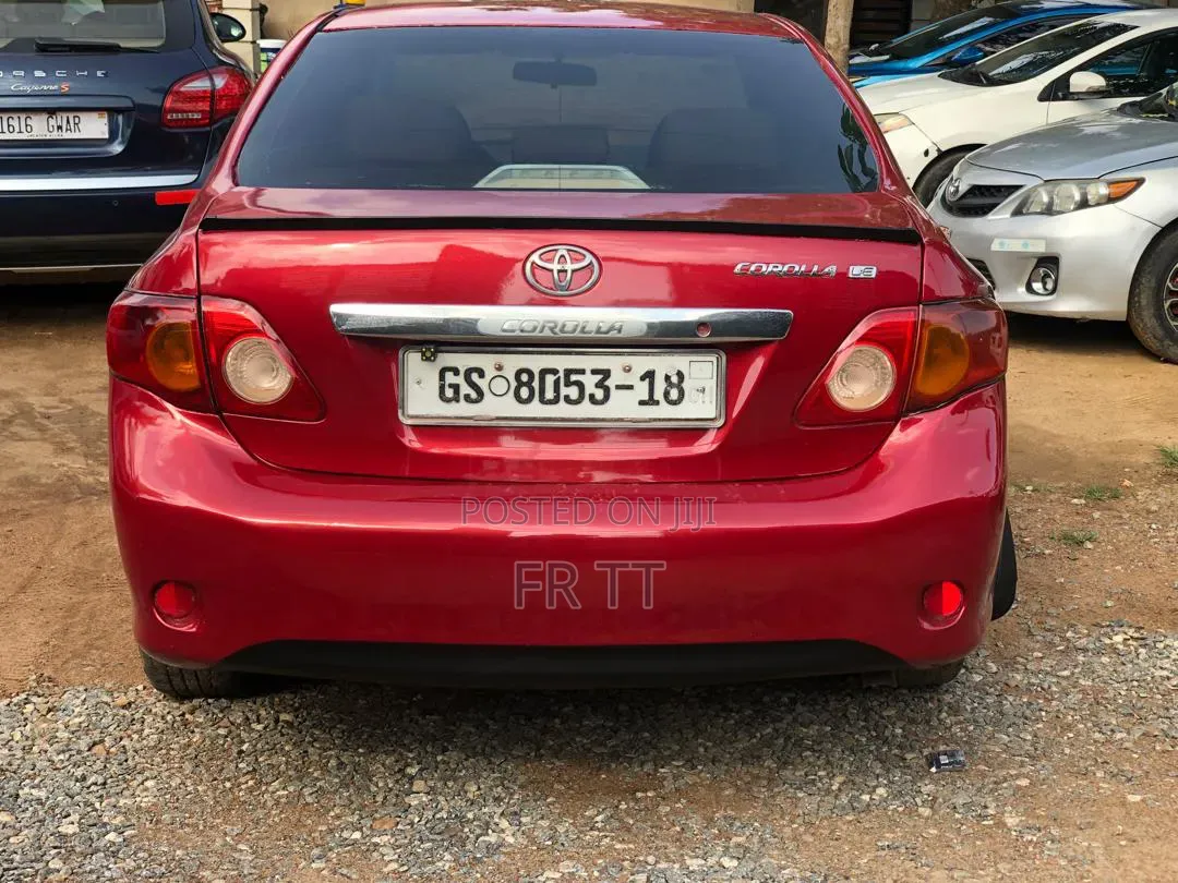 Toyota Yaris 2010 Red