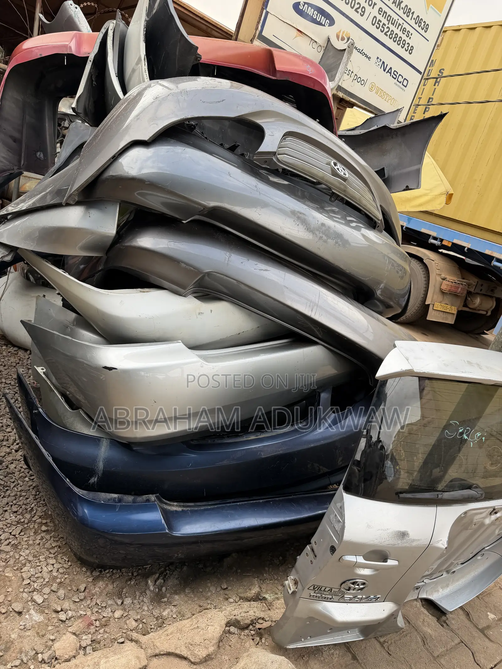 Toyota Corrola 2008 Back Bumper and All Kind of Bumpers