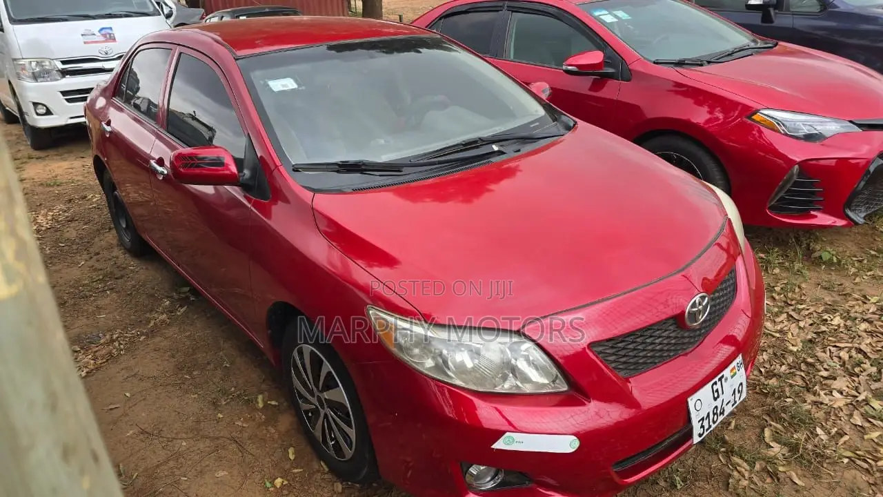 Toyota Corolla 2010 Red