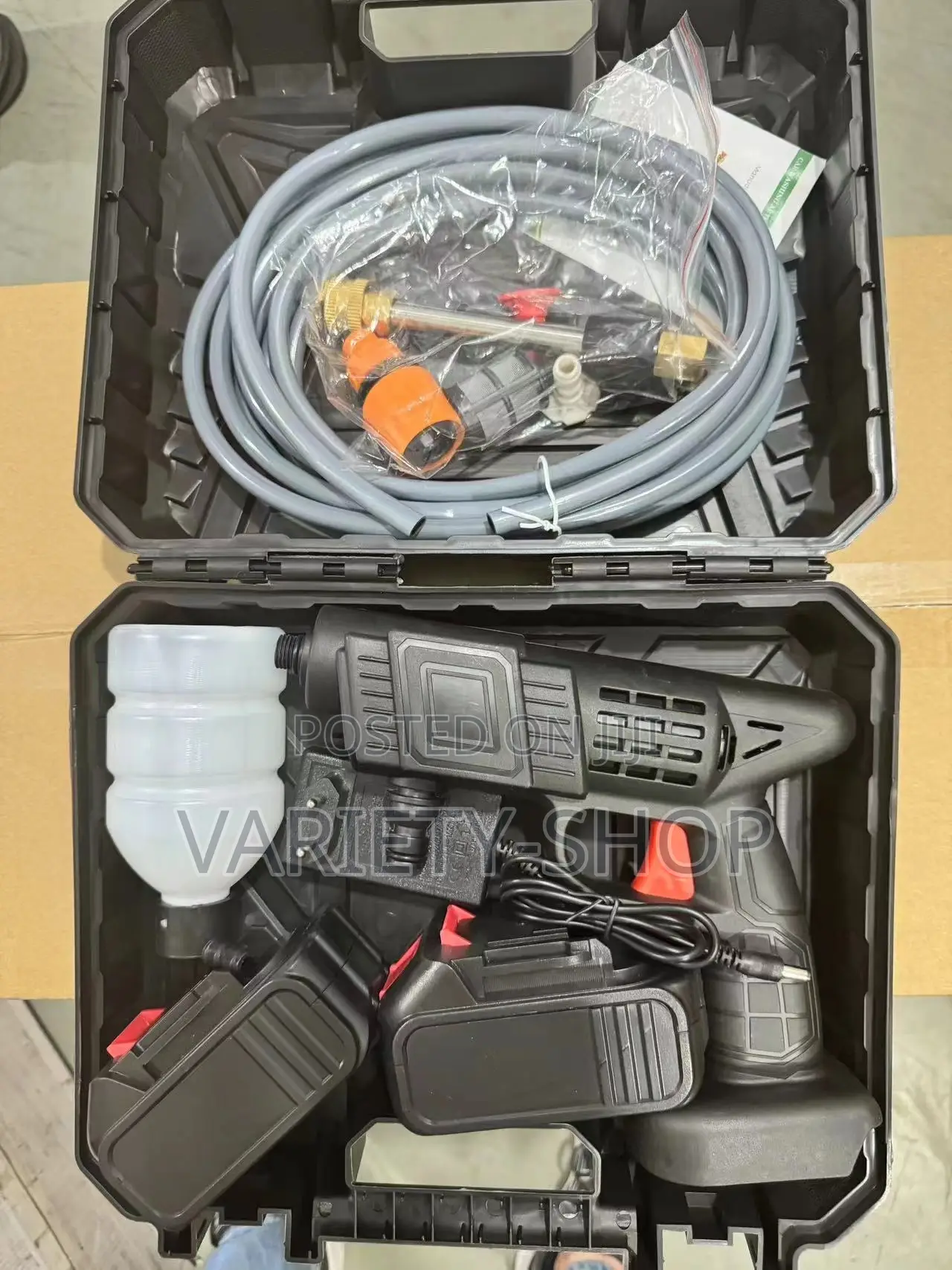 Cordless Pressure Washer With 2 Batteries