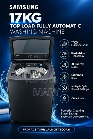 Samsung 17kg Fully Automatic Top-Load Washing Machine