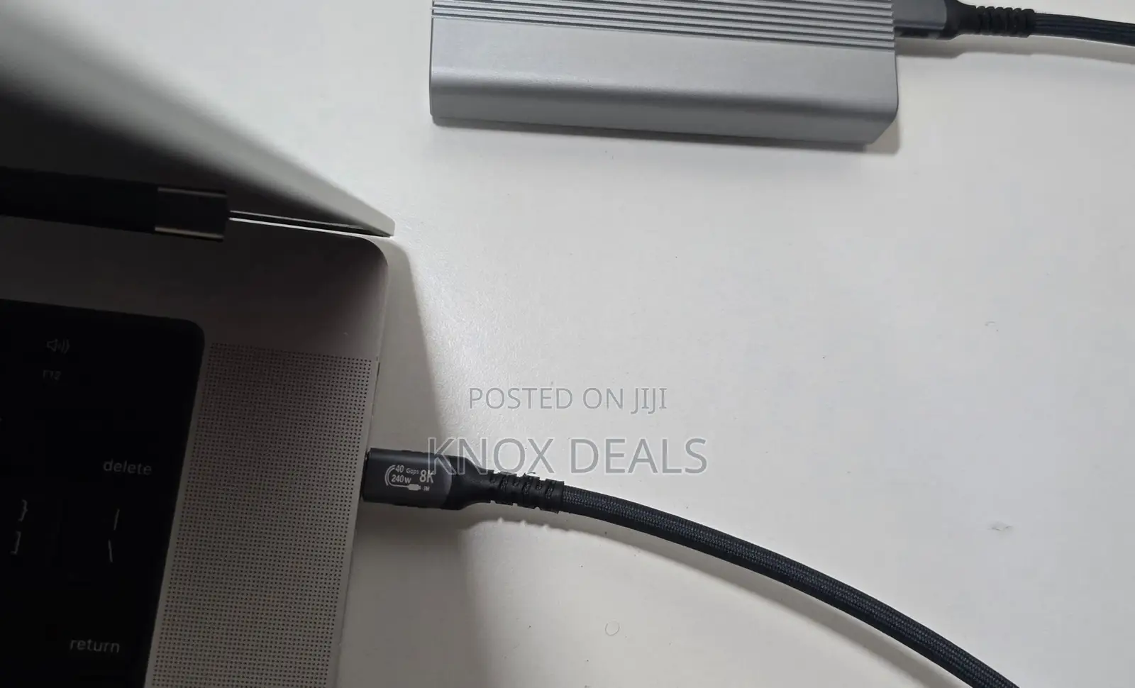 USB 4.0 / THUNDERBOLT 4 CABLE – 240W FAST CHARGING | 40Gbps | 8K | 1M