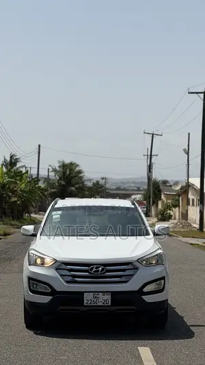 Hyundai Santa Fe GLS 4dr SUV AWD (3.3L 6cyl 6A) 2015 White