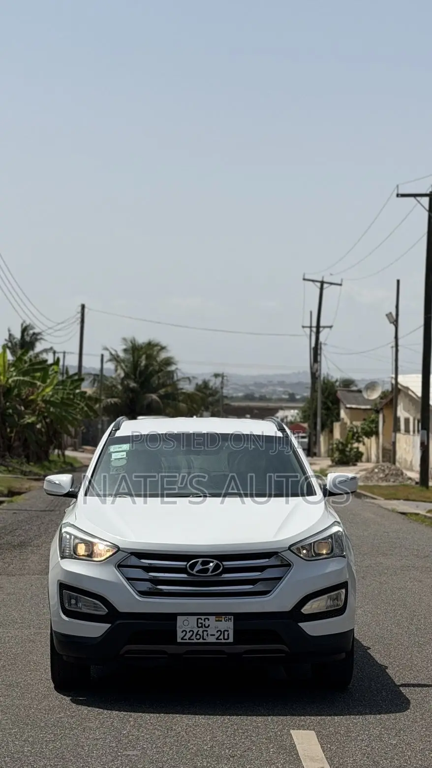 Hyundai Santa Fe GLS 4dr SUV AWD (3.3L 6cyl 6A) 2015 White