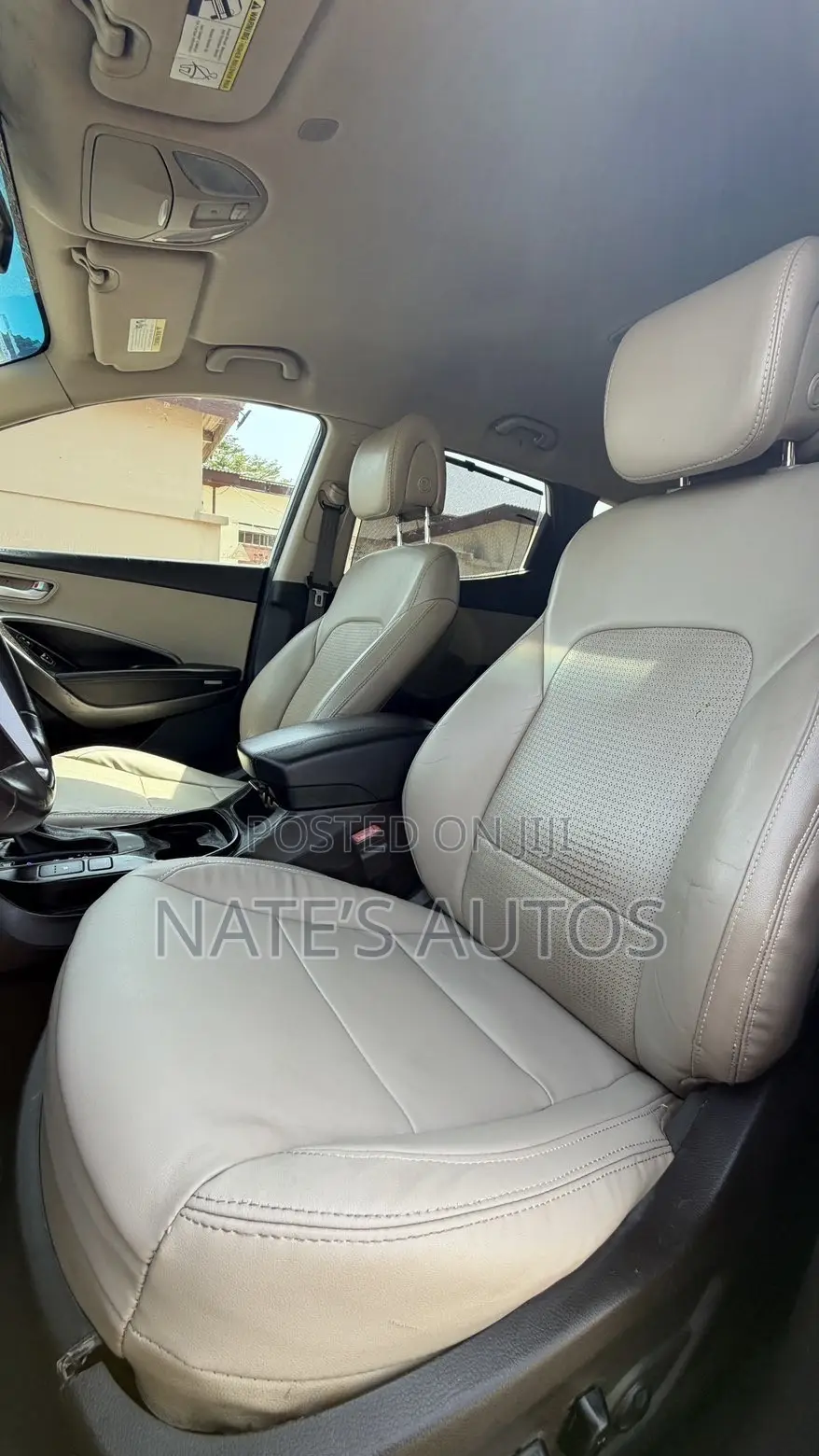 Hyundai Santa Fe GLS 4dr SUV AWD (3.3L 6cyl 6A) 2015 White