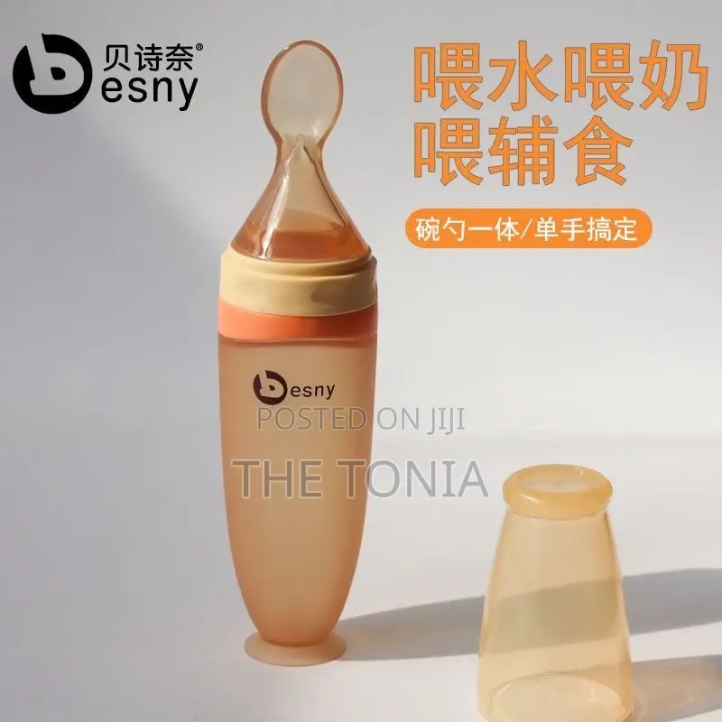Kids Spoon Feeding Bottle