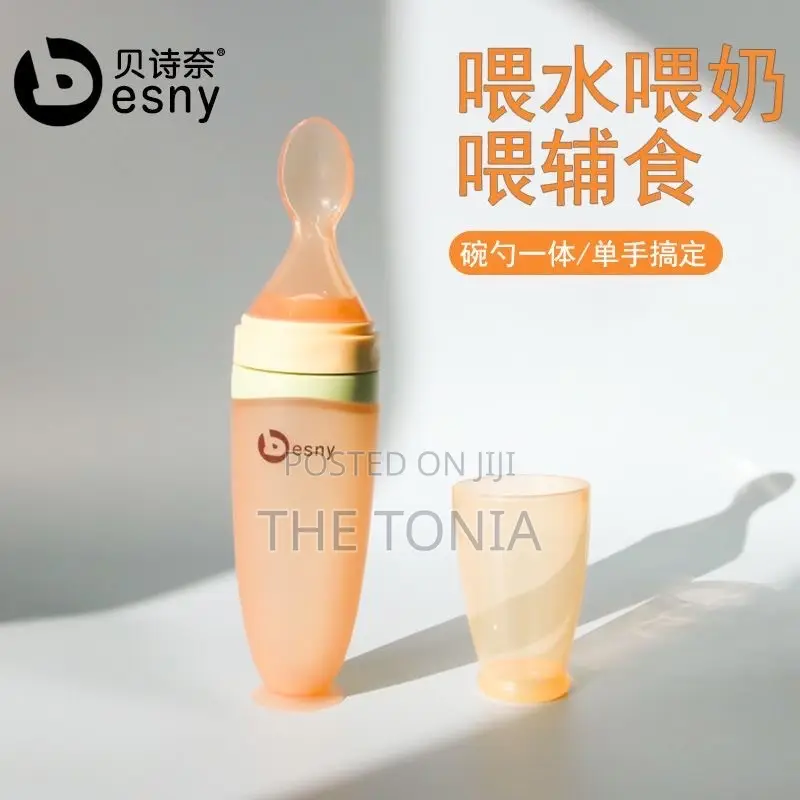 Kids Spoon Feeding Bottle