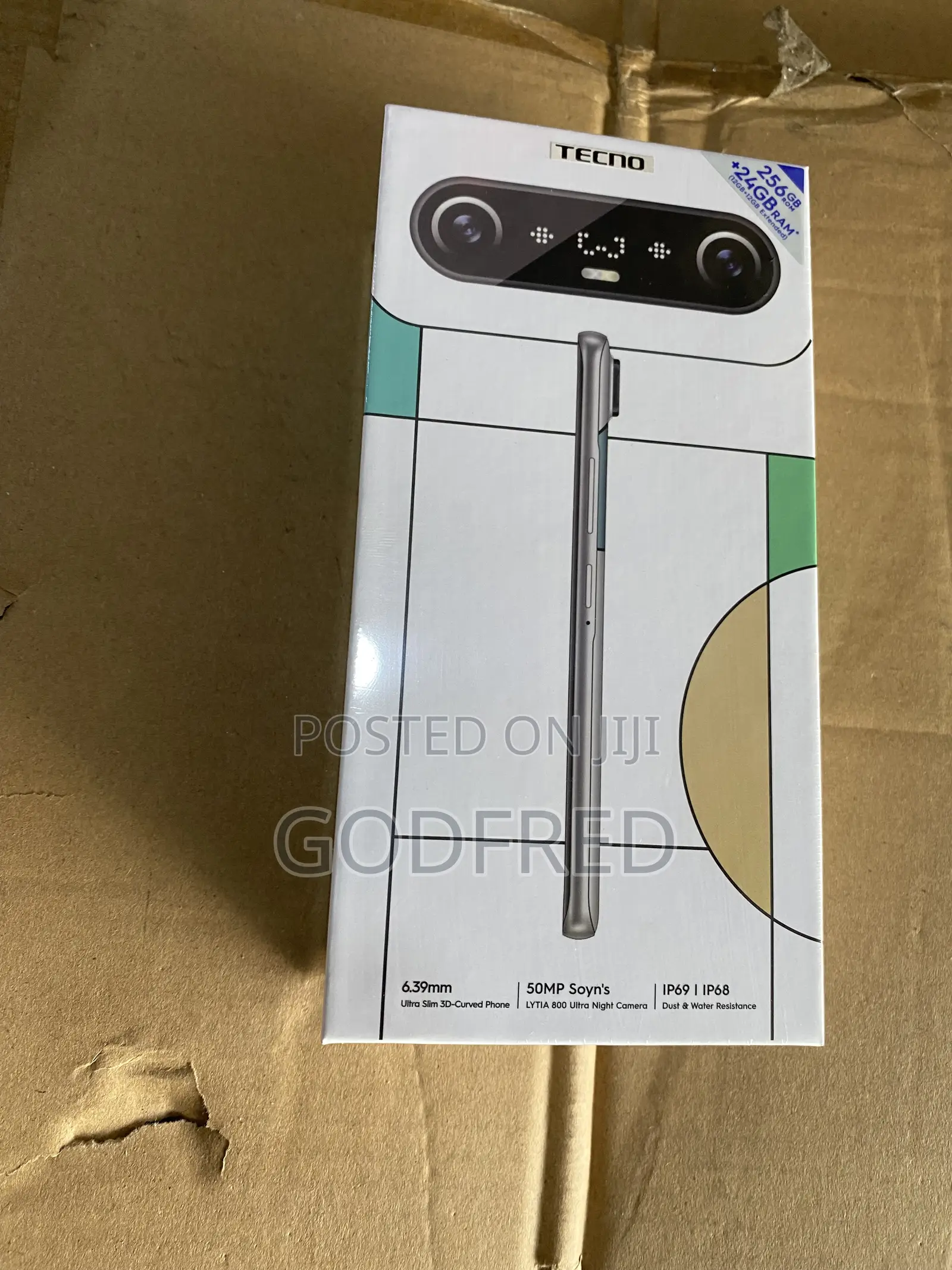 New Tecno Camon Slim 256 GB White