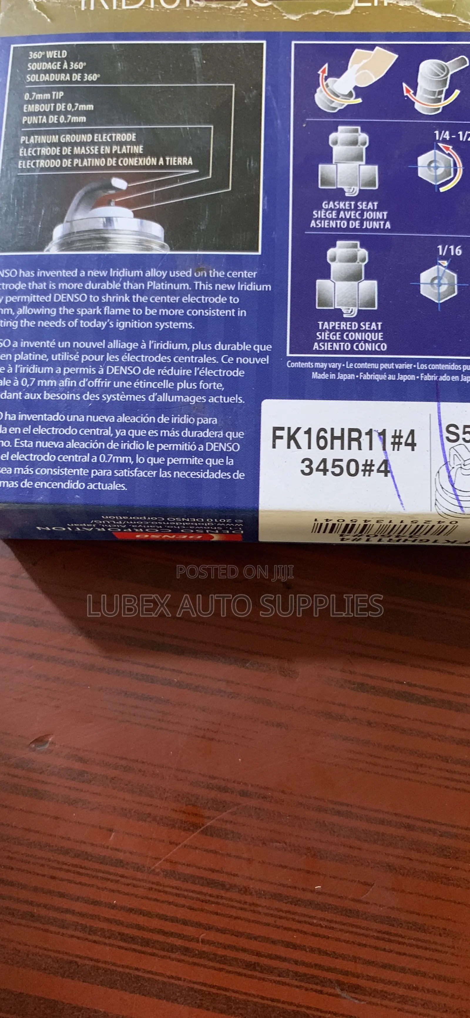 Denso Spark Plug Iridium