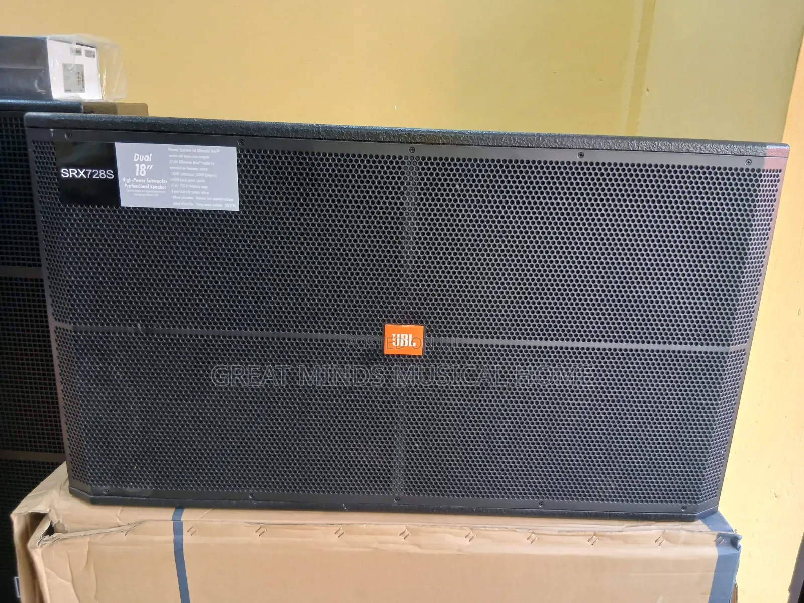 Professional JBL Double Sub