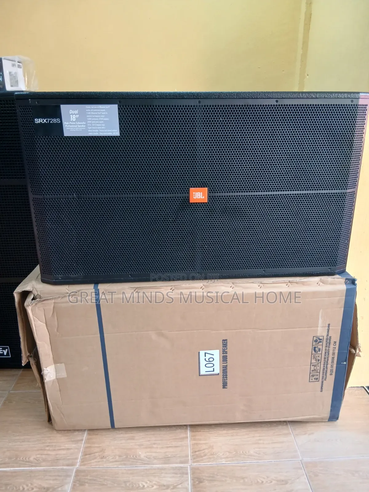 Professional JBL Double Sub