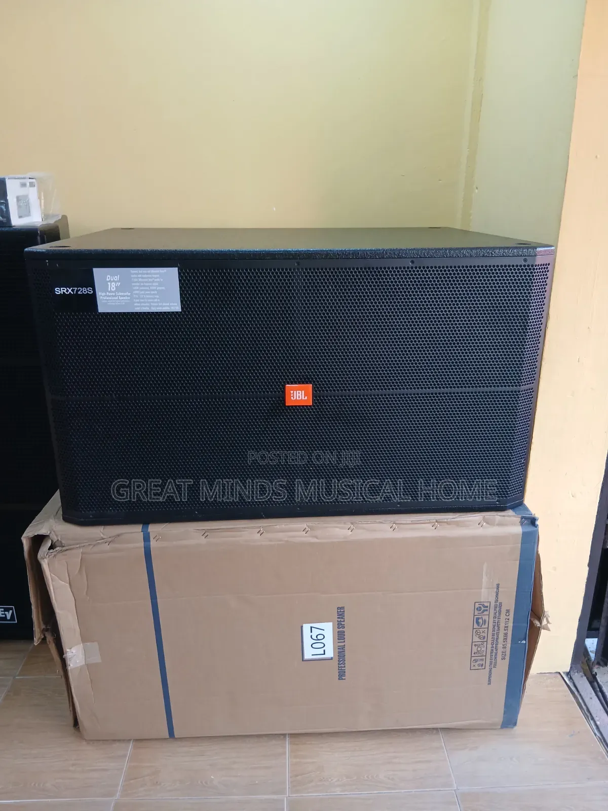 Professional JBL Double Sub