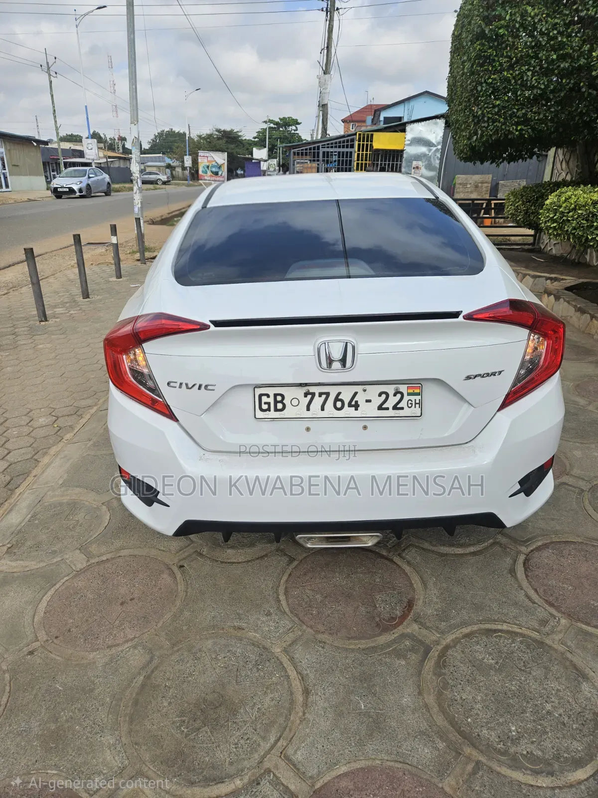 Honda Civic Sport Hatchback 2018 White