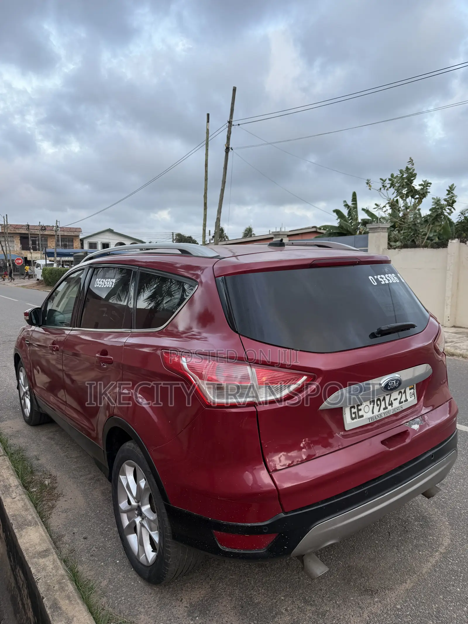 Ford Escape Titanium 4x4 2016 Red