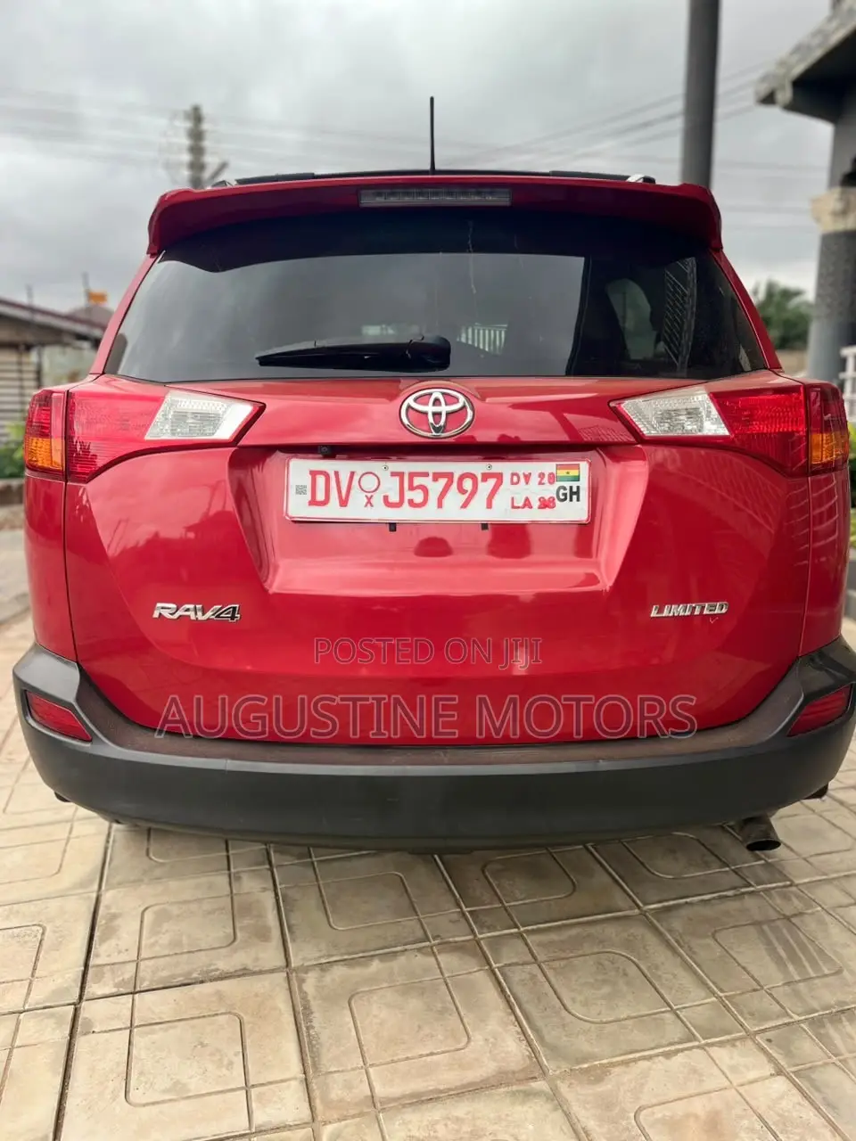 Toyota RAV4 Limited 4dr SUV AWD (2.5L 4cyl 6A) 2015 Red