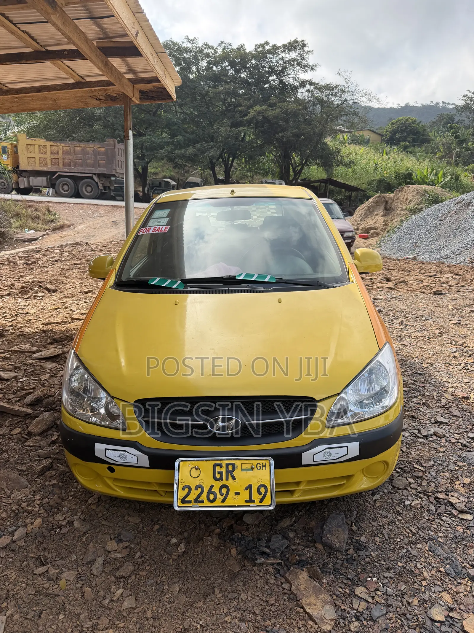 Hyundai Getz 1.1 2010 Yellow