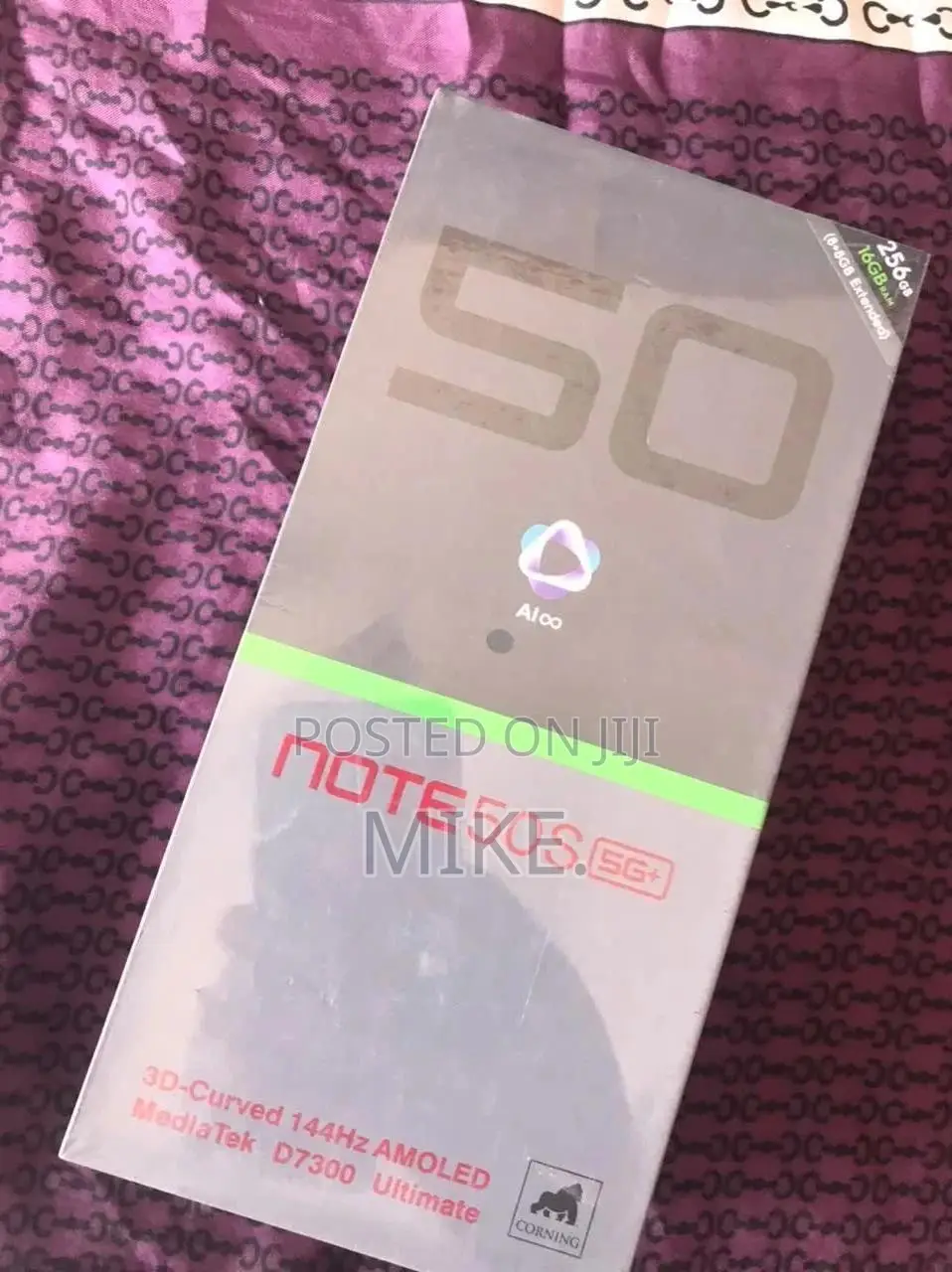 New Infinix Note 50s 256 GB Black