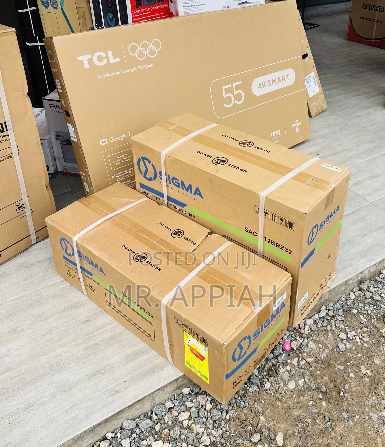 Efficient Quality Sigma 1.5hp AC(Remote Control)White