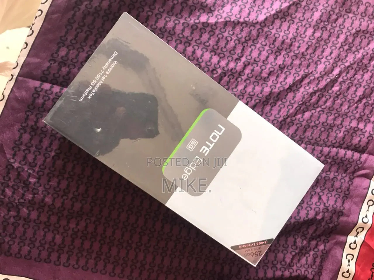 New Infinix Note Edge 256 GB Black