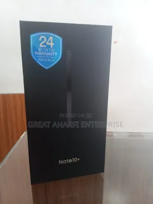 New Samsung Galaxy Note 10 Plus 512 GB Black