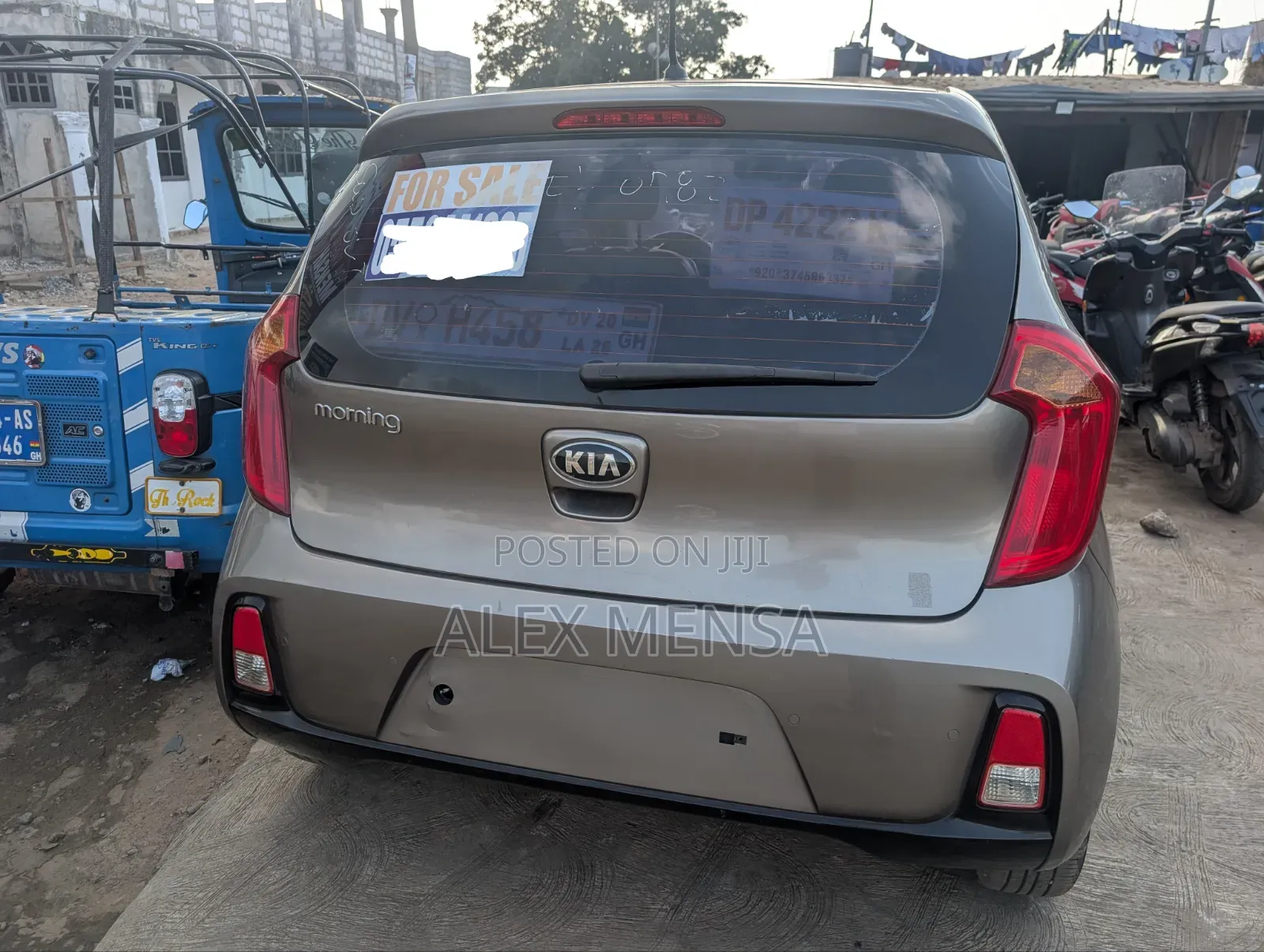 Kia Morning 2015 Gray