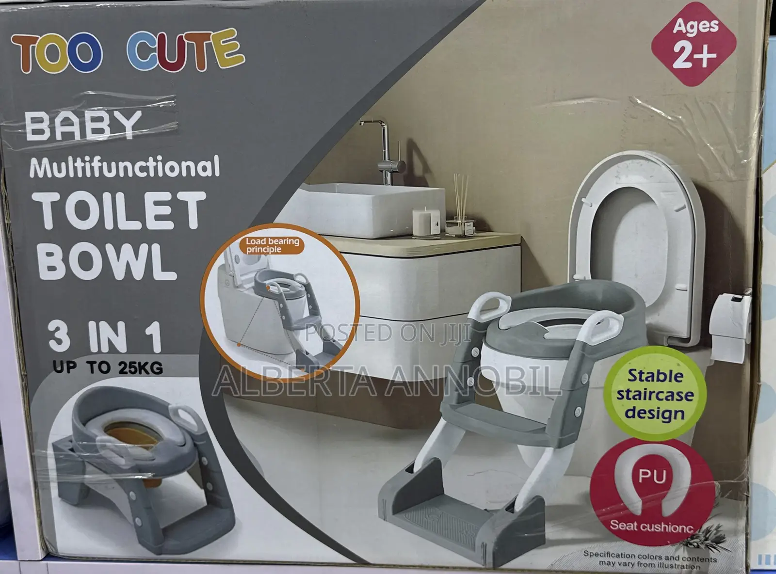 3 in 1 Toilet Bowl