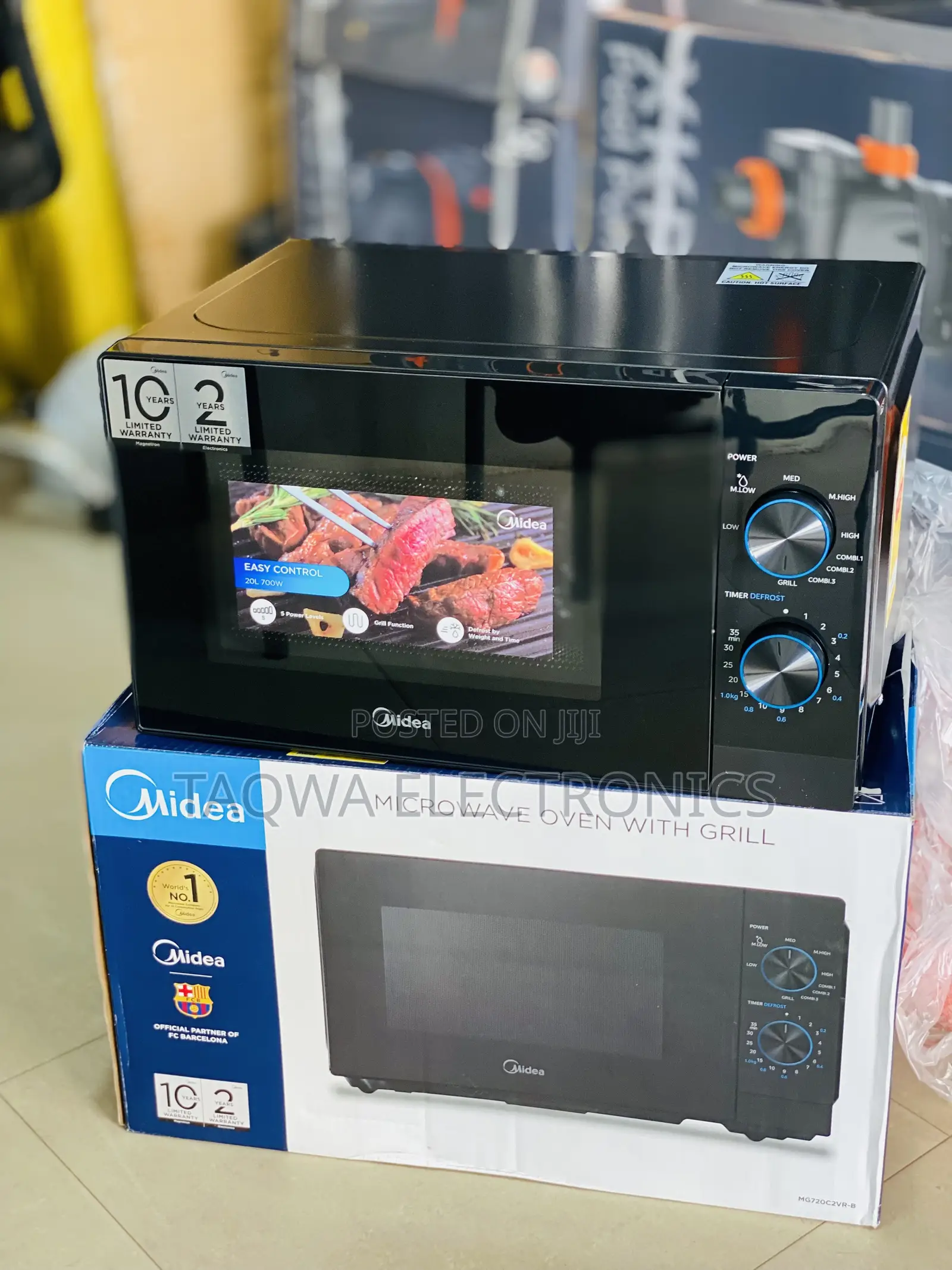 Ideal Midea 20L Microwave Oven and Grill
