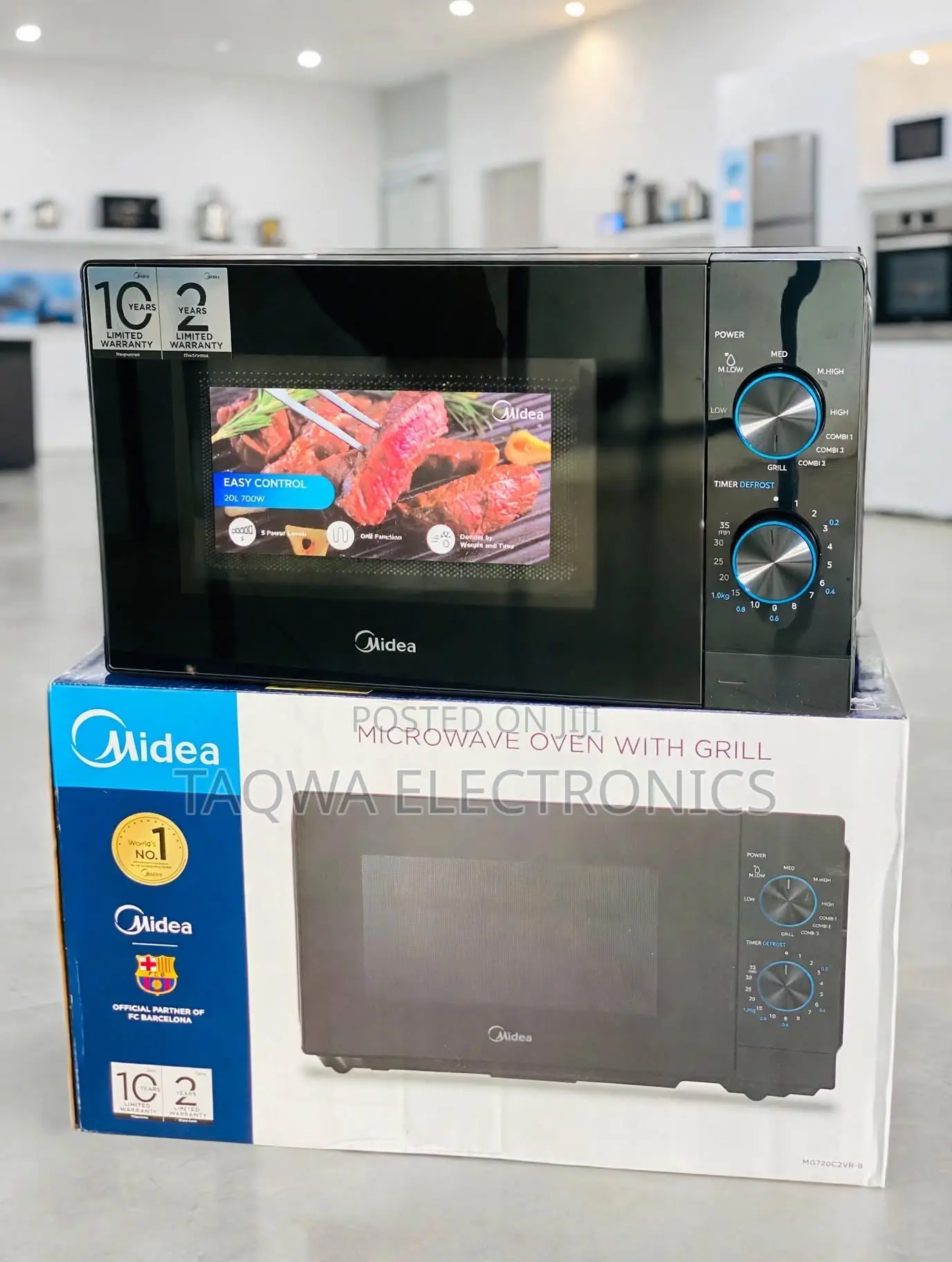 Ideal Midea 20L Microwave Oven and Grill