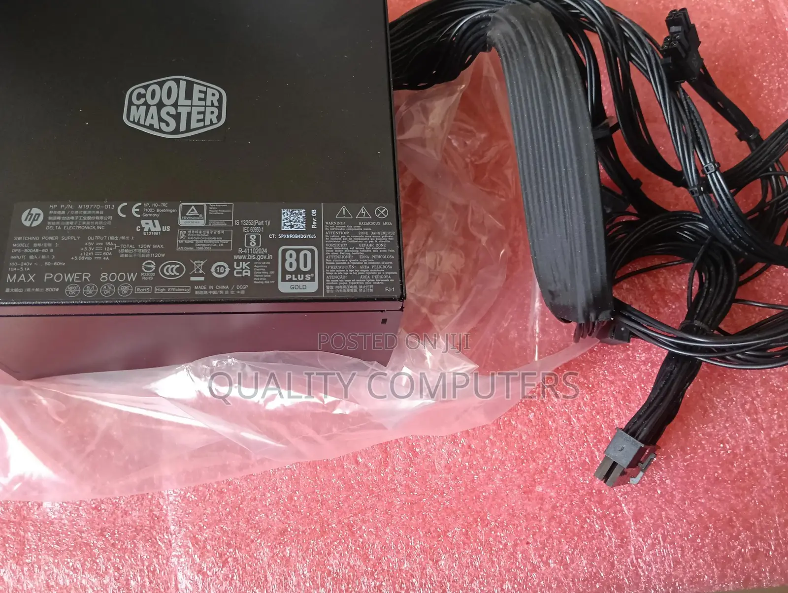 Cooler Master 800W Power Supply - HP