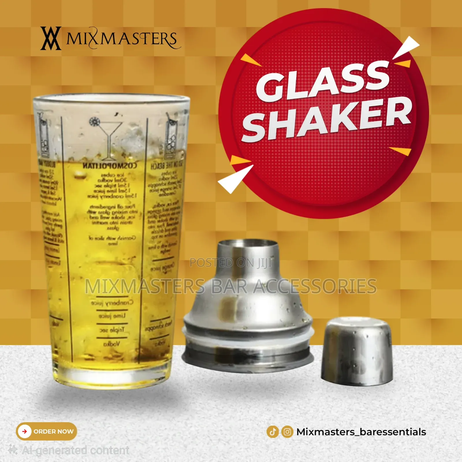 Glass Shaker