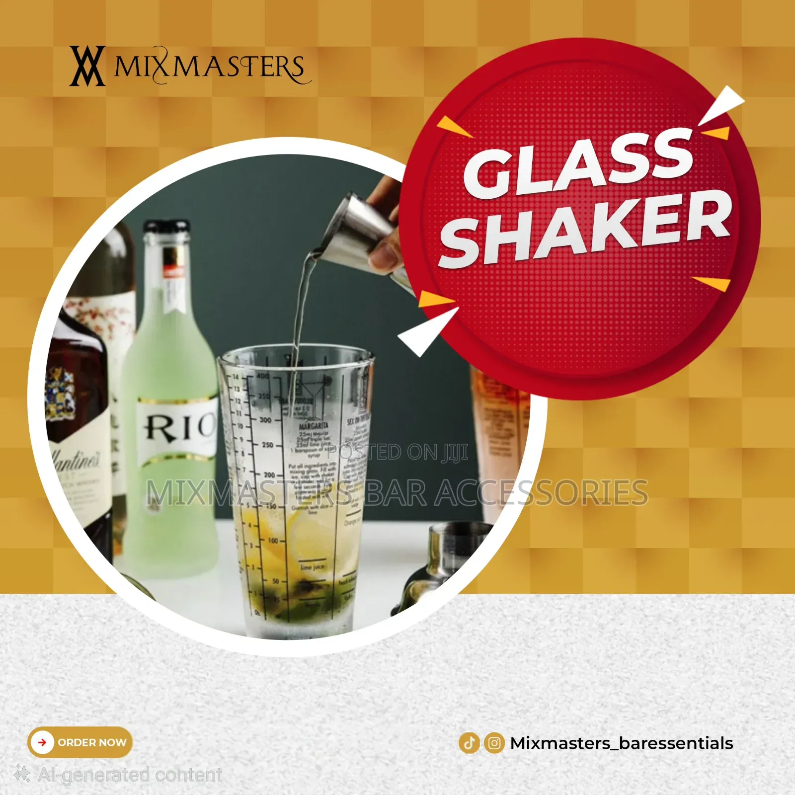 Glass Shaker