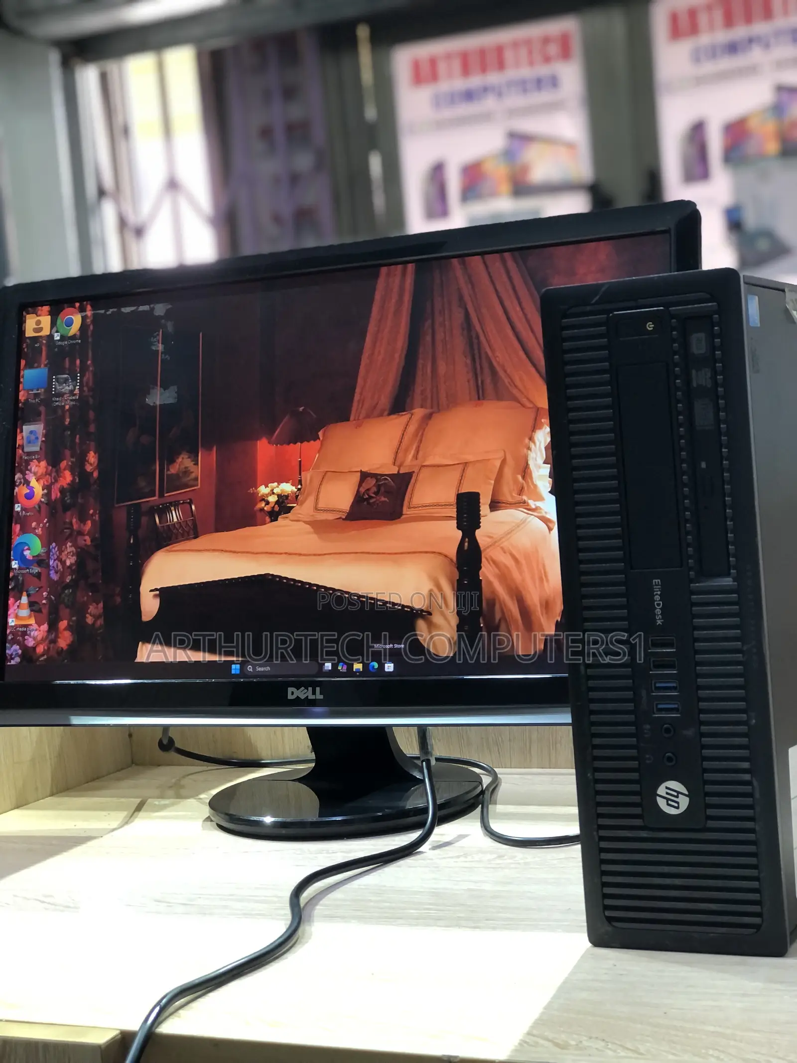 Desktop Computer HP EliteDesk 800 4GB Intel Core i5 HDD 500GB